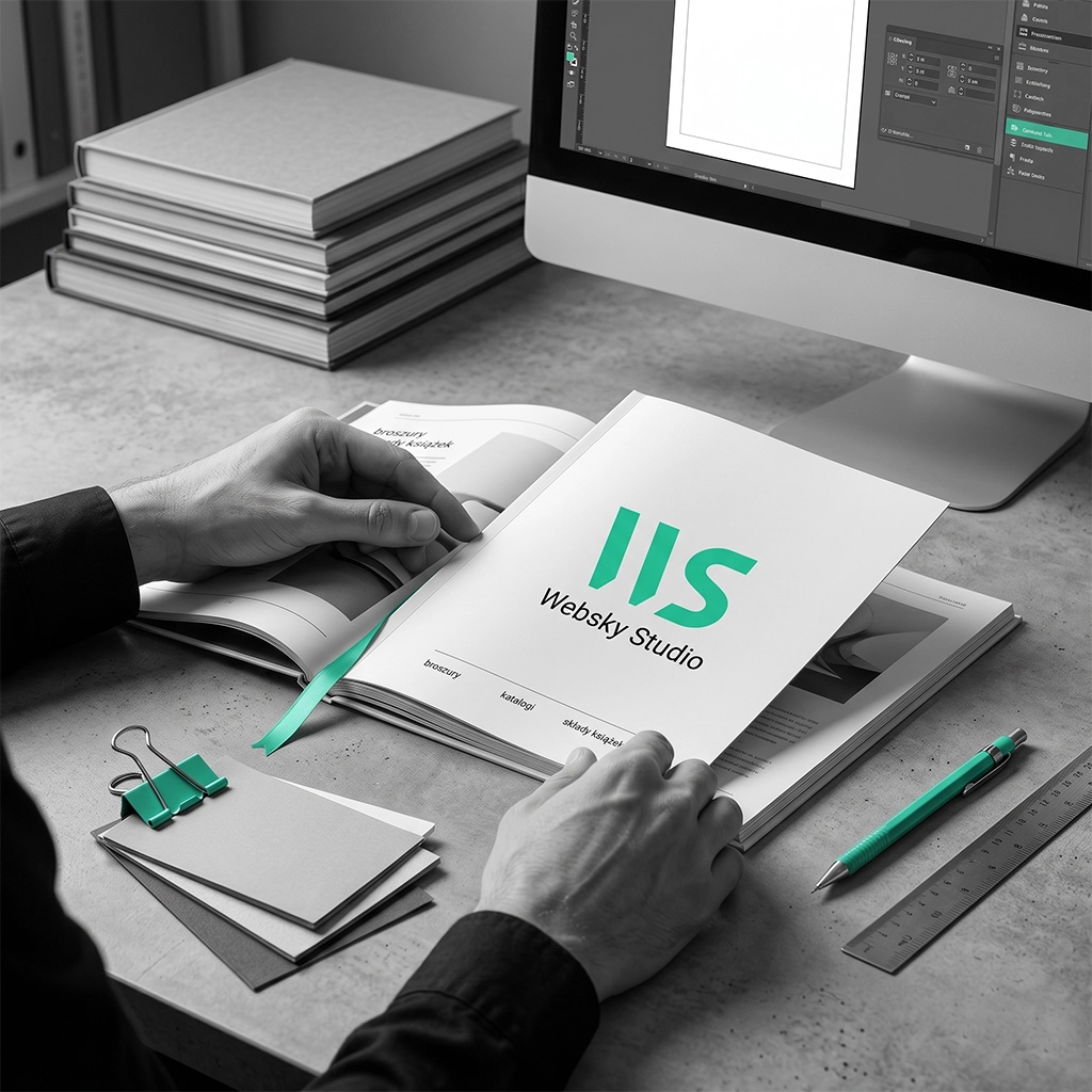 DTP i projekty wydawnicze — Websky Studio Poznań